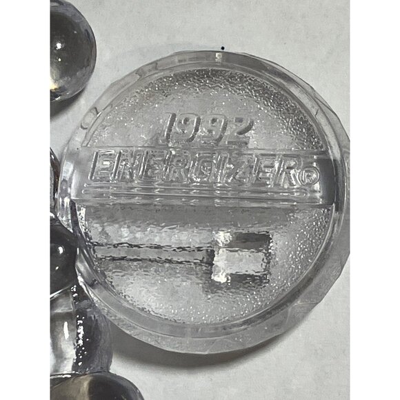 Energizer 1992 Clear Santa Rabbit Ornament Vintage Collectible - Picture 2 of 7